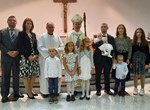 Krštenje šestog djeteta u Župi Strahoninec